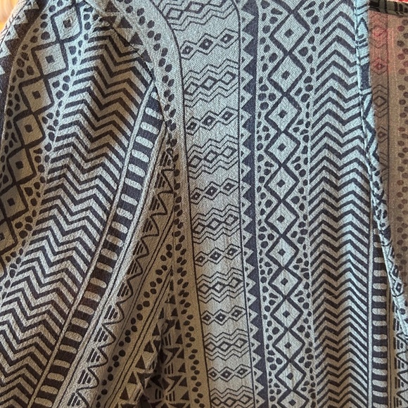 Forever 21 Boho Tribal Babydoll Tunic Dress | Size Large - Picture 6 of 6